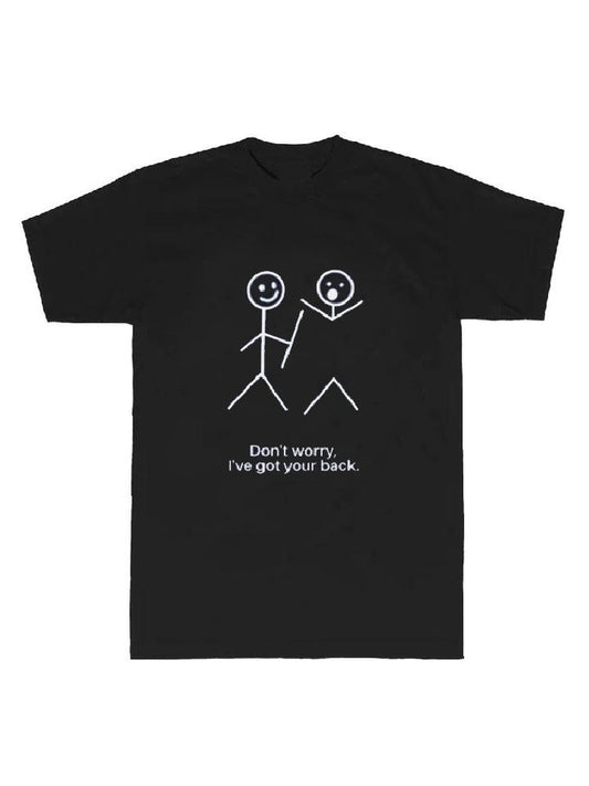 I Got Your Back Simple Style Gym T-shirt